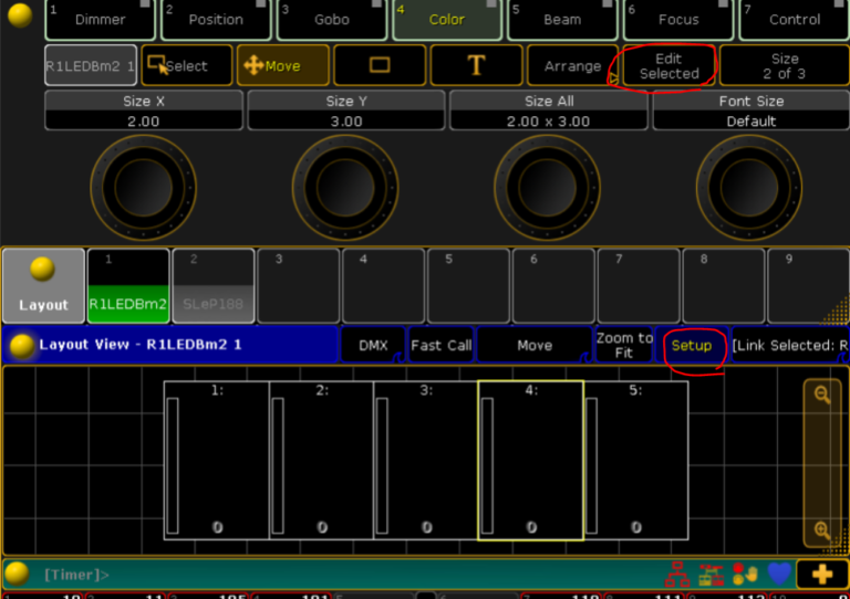 GrandMA2のMA2onPCマニュアルStage View/Layout View編 Jammy.inc/MA2マニュアル